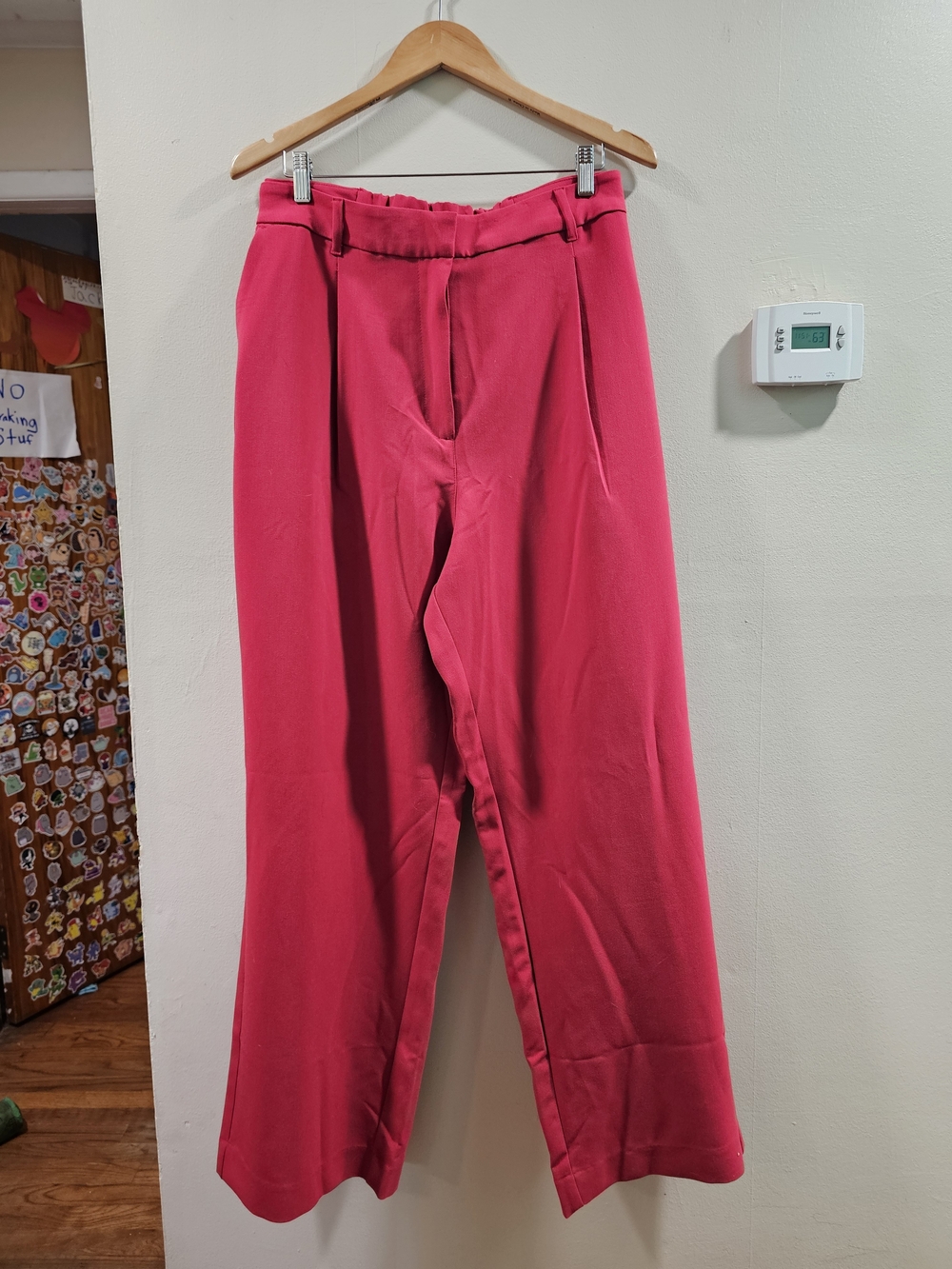 Old Navy Hot Pink Wide Leg Trousers